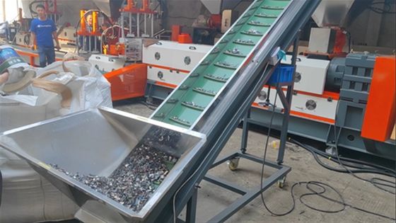 Materiale rimanente di riciclaggio di plastica della macchina di pelletizzazione del modanatura di Roto