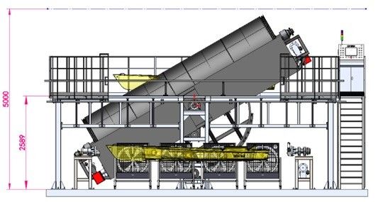 Forno dei produttori della macchina di Rotomoulding di rock-and-roll della barca