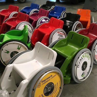 I produttori della muffa di Roto della sedia a rotelle hanno personalizzato lo strumento di modellatura