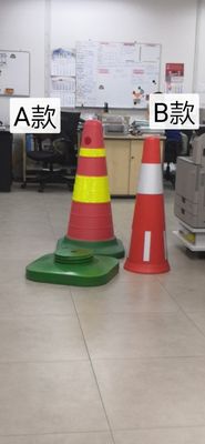 Barriera di alluminio della strada della muffa della billetta solida di plastica
