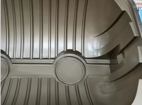 1000L Plastic Water Tank Mould Design Sheet Metal Mould Aluminium Rotomolding Pace d'animo